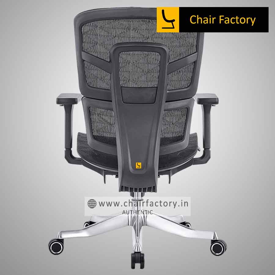 Black Airforce Mid Back Ergonomic Office Chair